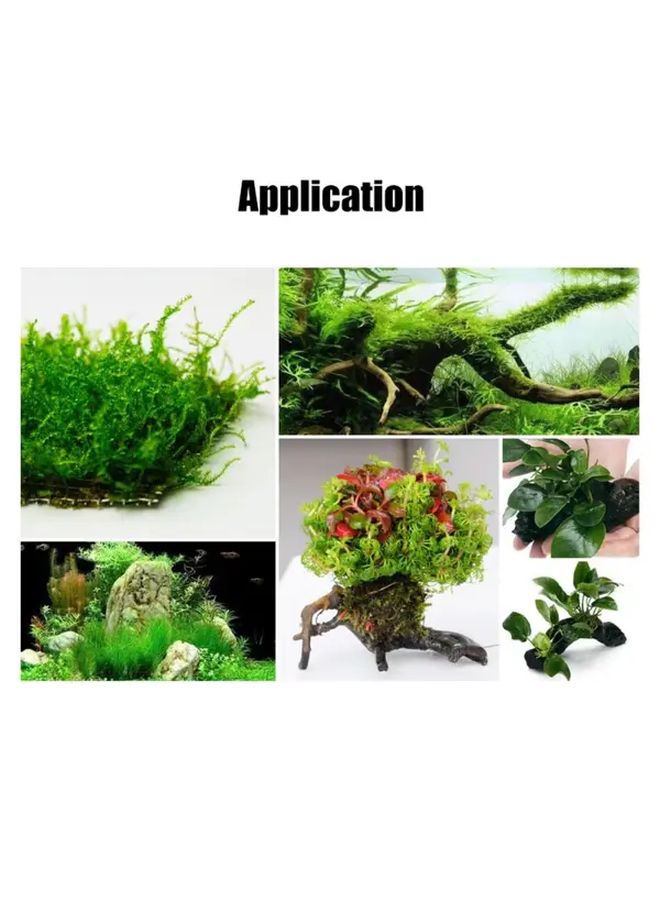 Aquarium Moss Line Binding String Super Strong Transparent 71 Inch DIY Plant Driftwood Decor - Image 4