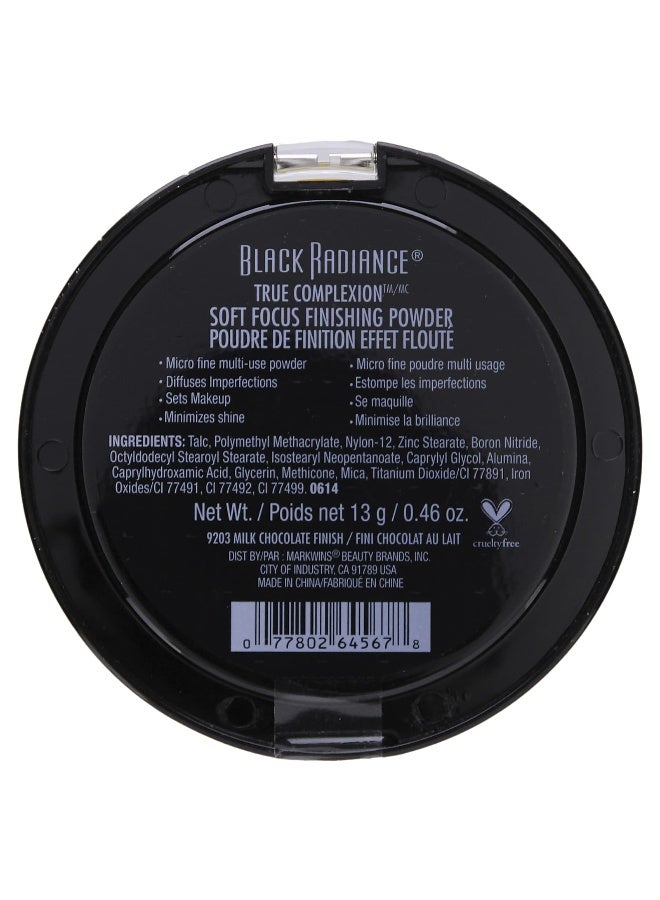 Black Radiance Black Radiance, True Complexion, Soft Focus Finishing Powder, 9203 Milk Chocolate Finish , 0.46 oz (13 g) - Image 2