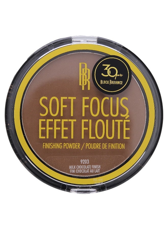 Black Radiance Black Radiance, True Complexion, Soft Focus Finishing Powder, 9203 Milk Chocolate Finish , 0.46 oz (13 g) - Image 1