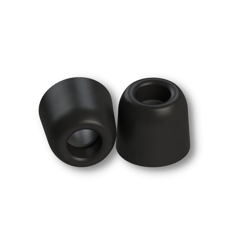 Comply 200 Core Series | Memory Foam Replacement IEM Ear Tips for Sennheiser, Bang Olufsen, Sony & More | Superior Noise Isolation, Ultimate Comfort, Secure Fit | Black, Small (3 Pairs) - Image 1