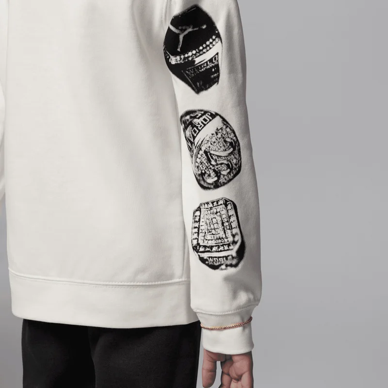 Jordan Yellow Kids' MJ MVP Hoodie  | Best Price UAE