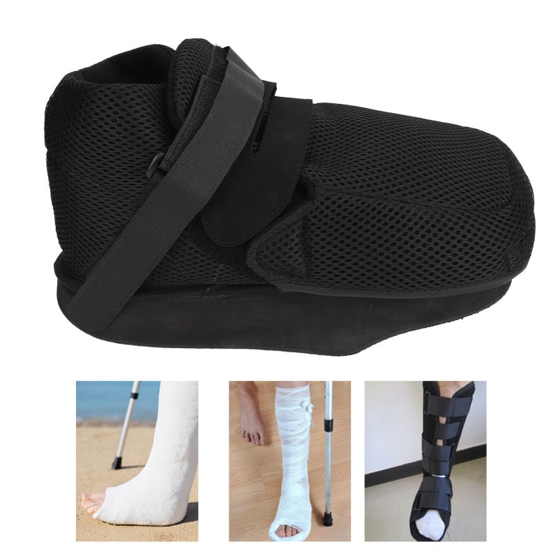 Medical Walking Shoe: Size M Closed Toe Soft Breathable Material - Shock Absorption Removable Design for Post Op Foot Recovery Diabetic Foot Ulcers - Image 5