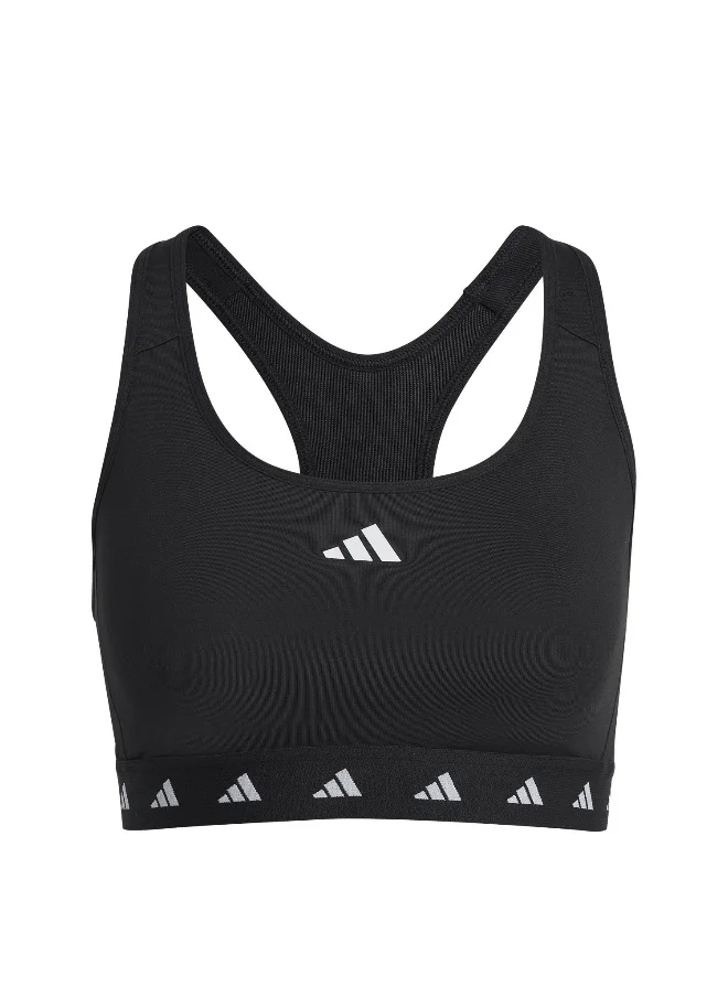 Adidas adidas Pwr Ms Tf Black Training Bra 2XSC