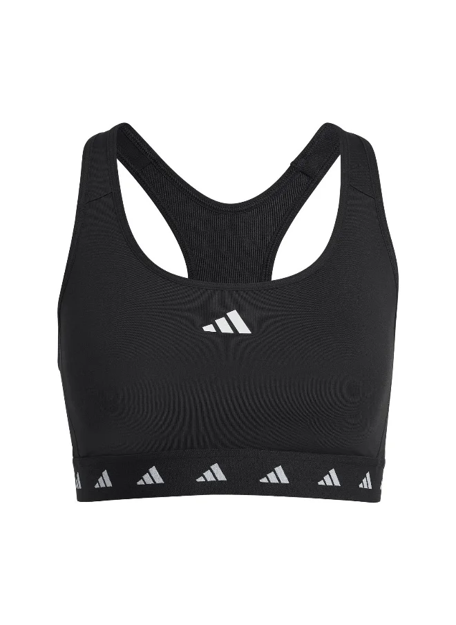 Adidas adidas Pwr Ms Tf Black Training Bra 2XSC