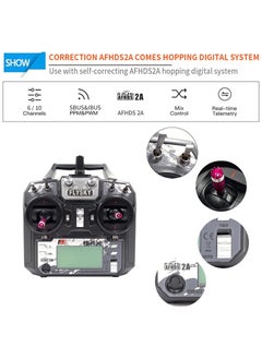 Flysky Flysky Fs-I6X 10Ch 2.4Ghz Rc Transmitter Controller with Ia6B Receiver Upgrade Cable for Rc Boat Racing Drone  - Image 3