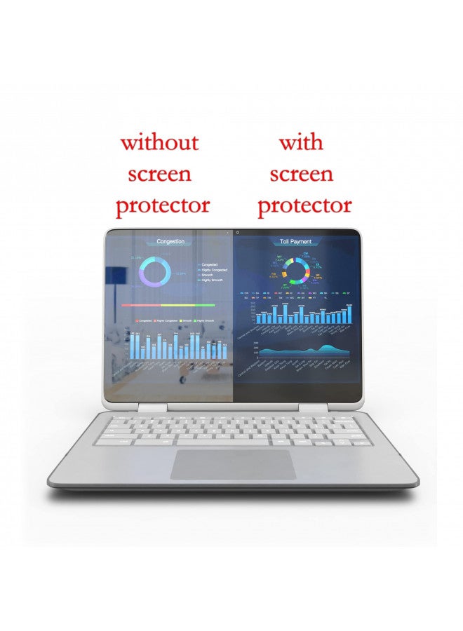 EZ-Pro Screen Protector Premium Anti Blue Light and Anti Glare Screen Protector (3 Pack) for 15.6 Inches Laptop. Filter out Blue Light and relieve computer eye strain to help you sleep better - Image 1