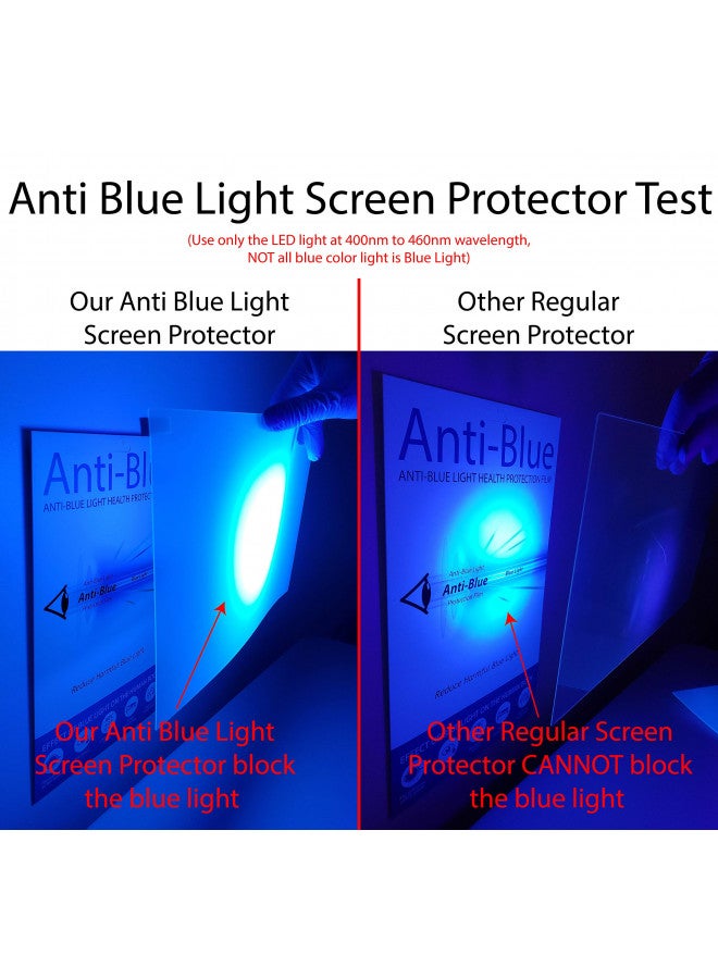 EZ-Pro Screen Protector Premium Anti Blue Light and Anti Glare Screen Protector (3 Pack) for 15.6 Inches Laptop. Filter out Blue Light and relieve computer eye strain to help you sleep better - Image 2