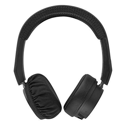 Geekria 2 Pairs Flex Fabric Headphones Ear Covers - Product Safety Certified - Washable & Stretchable Earcup Protectors for Over-Ear Headsets, Sweat Pads for Gym, Gaming (S/Black) - Image 5