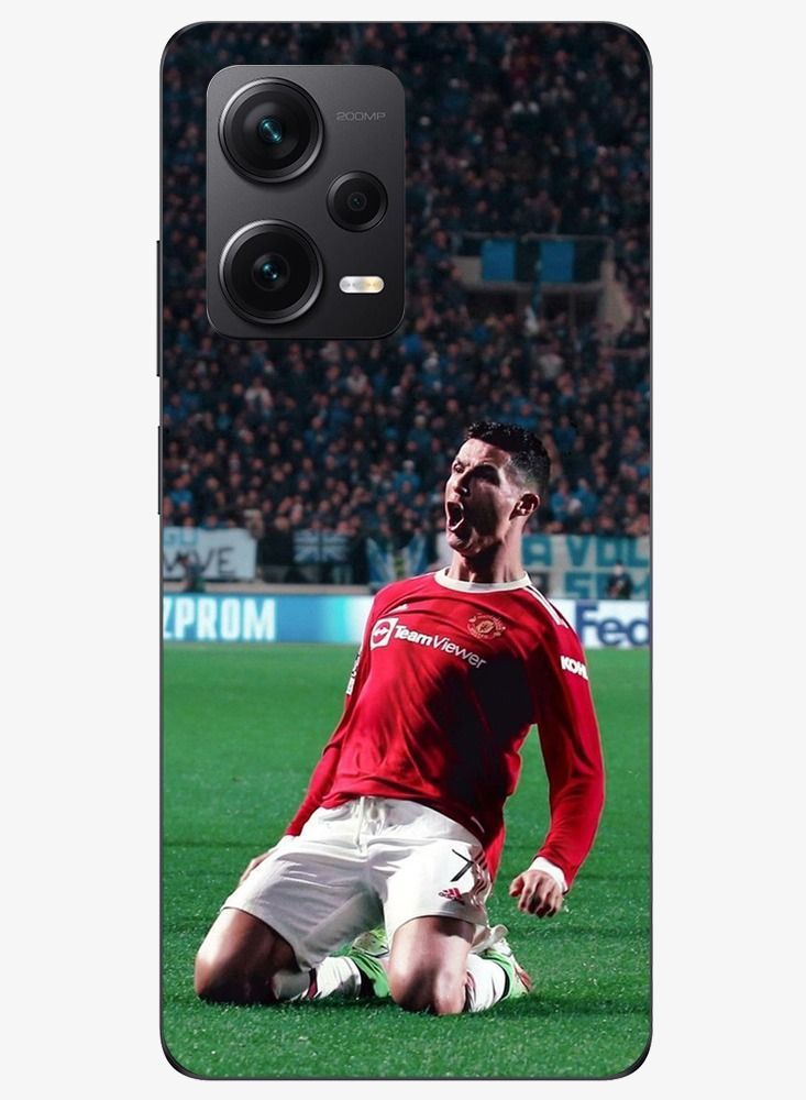 Protective Printed Mobile Cover Football Player Cristiano Ronaldo For Xiaomi Redmi Note 12 Discovery