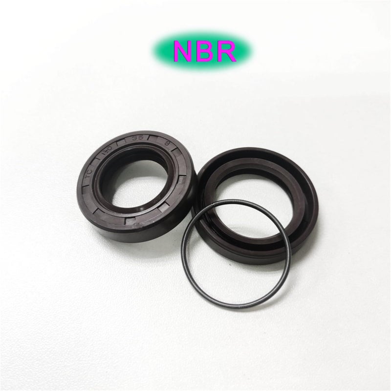 ختم عمود زيت من المطاط NBR مقاس 18x32x7مم، مجموعة من قطعتين - Image 5