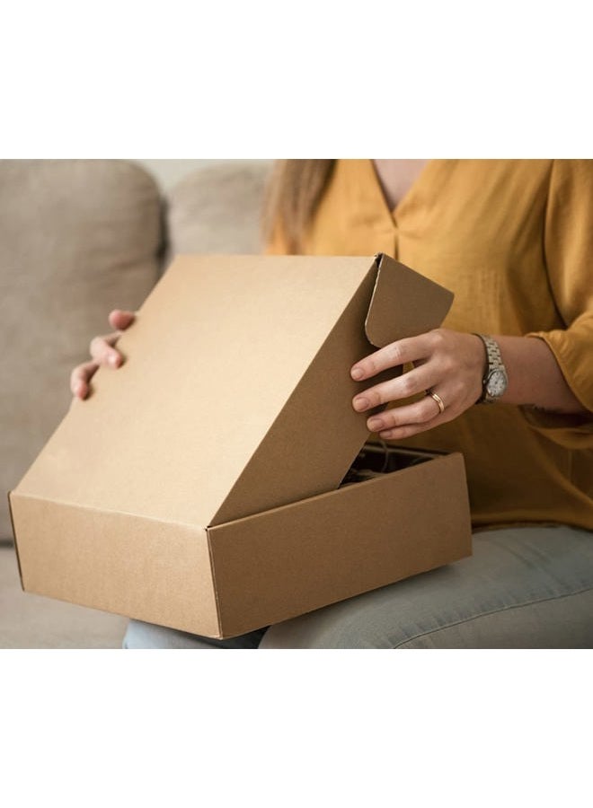 Livejun 11x9x3 inch Shipping Boxes Pack of 25， Brown Corrugated Cardboard Box Mailer Boxes for Packaging Small Business Shipping，Boxes for Birthday Wedding Party Gift Giving (11 x 9 x 3) - Image 5