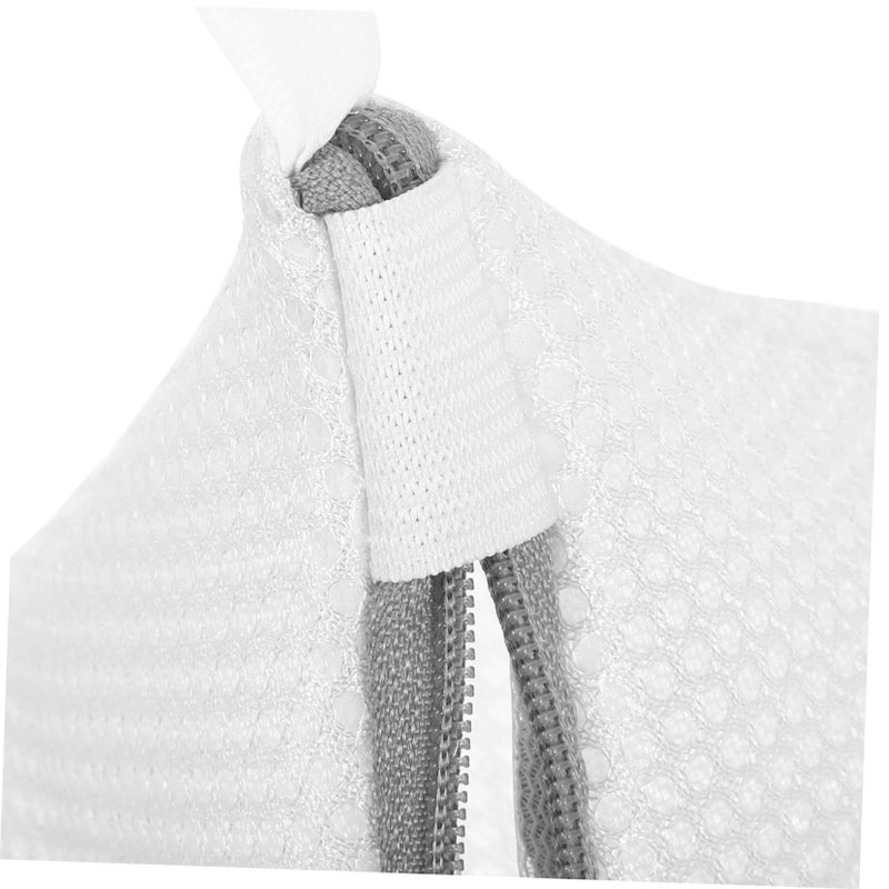 3pcs Mini Mesh Laundry Bags With Zipper Closure Polyester For Delicate Clothes - Image 4