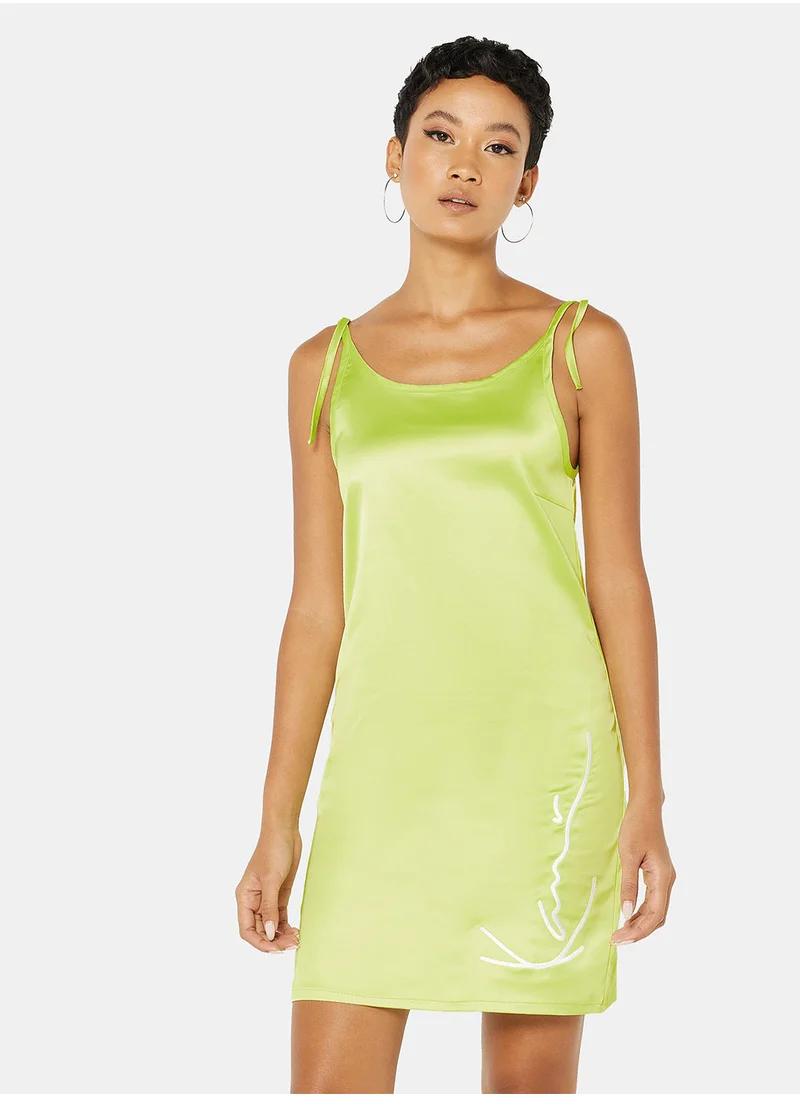 Karl Kani Satin Cami Dress