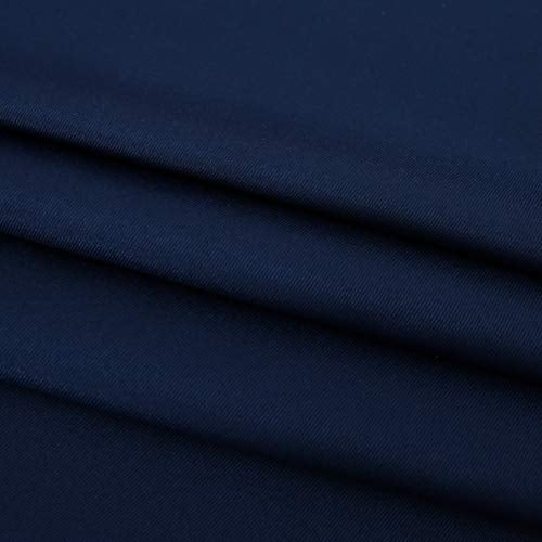 Obstal Rectangle Table Clothes for 8 Foot Rectangle Tables, Oil-Proof Spill-Proof and Water Resistance Tablecloth, Decorative Fabric Table Cover for Outdoor and Indoor Use (Navy Blue, 60 x 120 Inch) - Image 4