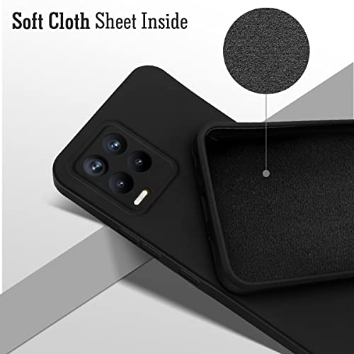 Jkobi Back Cover Case for Realme 8 | 8 PRO (Inside Fiber Cloth | Smooth Matte Finish | Elegant Professional Look |Black) - Image 2