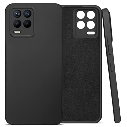 Jkobi Back Cover Case for Realme 8 | 8 PRO (Inside Fiber Cloth | Smooth Matte Finish | Elegant Professional Look |Black) - Image 3