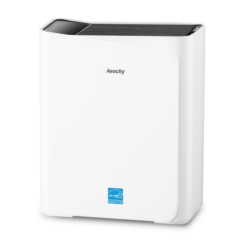 AEOCKY 2300 ftÂ² Air Purifiers with 240 CADR in Turbo Mode, AEOCKY Proprietary YearChange Filter, with Multi-Effect Filter, Washable Pre-Filter, Scent Capsule, Air Quality Monitor, for Home Large Room Pets - Image 1