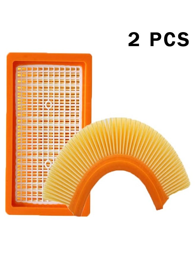 Realfrog 2Pack Pleated Filter Replacement for Karcher WD4 WD5 WD6 MV4 MV5 MV6 Wet and Dry Vacuum Cleaner Part  - Image 1