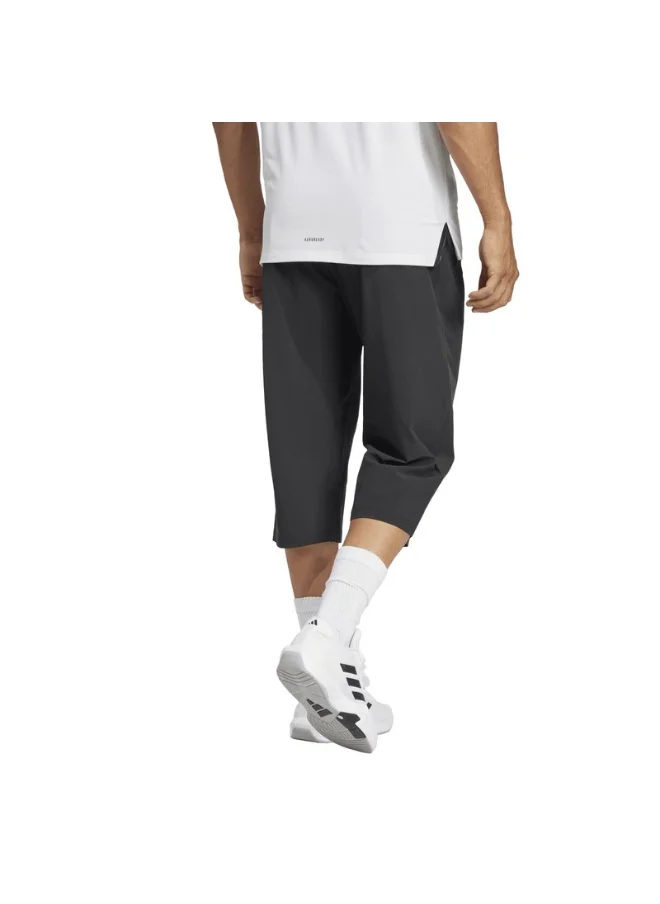 Adidas adidas TR-ES 3/4 PANT Black Training PANTS for Men - XS