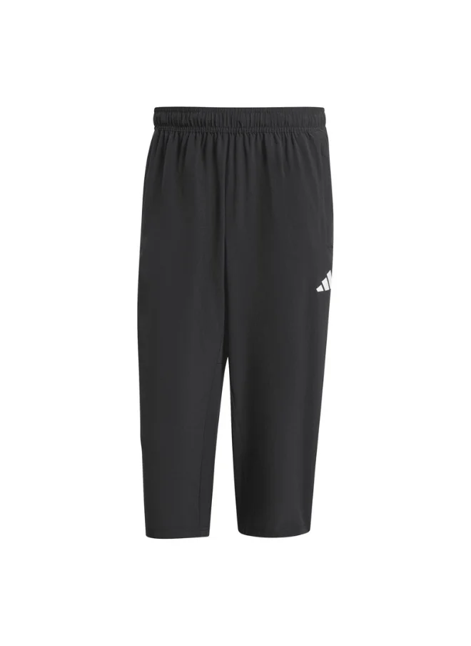 Adidas adidas TR-ES 3/4 PANT Black Training PANTS for Men - XS