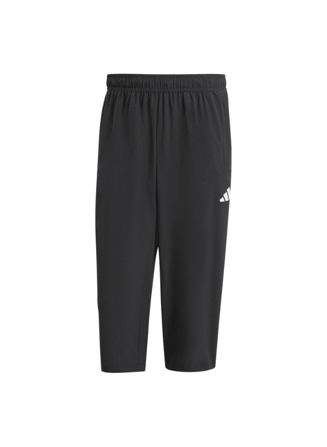 Adidas adidas TR-ES 3/4 PANT Black Training PANTS for Men - XS  - Image 1