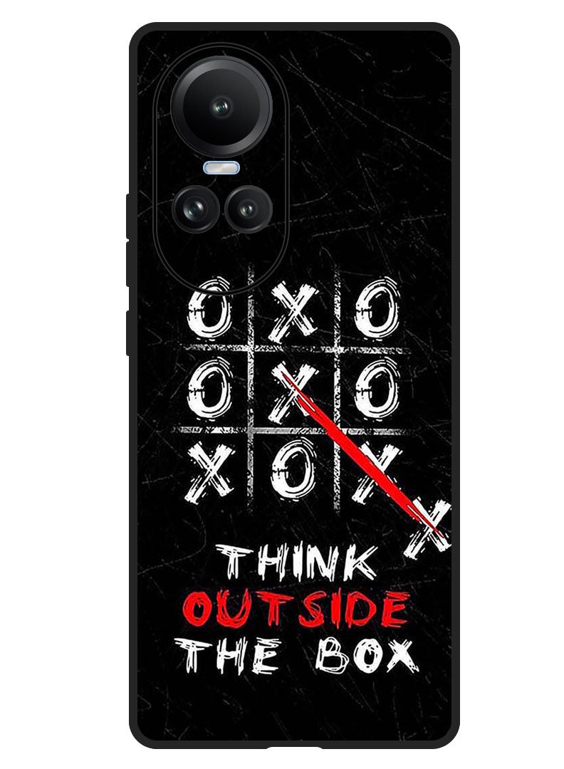 Theodor Protective Case Anti Scratch Shock Proof Bumper Cover For Oppo Reno 10/10 Pro Think out of the box - Image 1