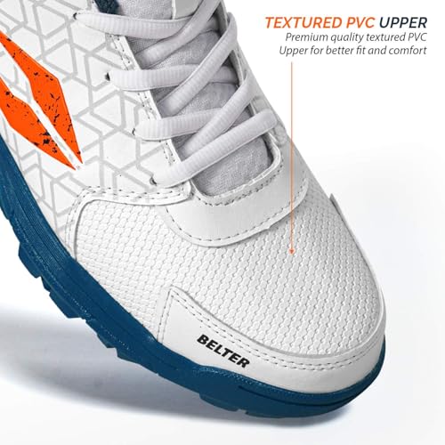 DSC Belter Cricket Shoes for Mens, Size-7, Teal Blue - Image 5