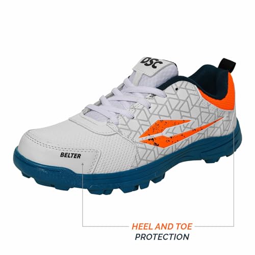 DSC Belter Cricket Shoes for Mens, Size-7, Teal Blue - Image 2