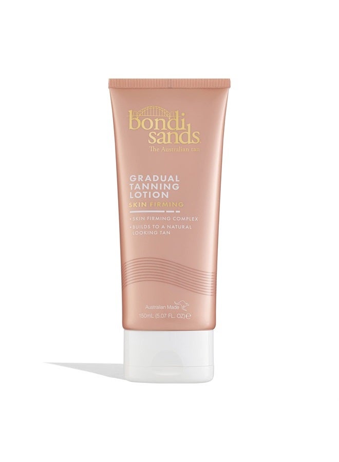BONDI SANDS Skin Firming Gradual Tanning Lotion | Skin-Firming Complex Builds to a Natural-Looking Tan for Tight, Glowing Skin | 150 mL, 5.07 Fl. Oz. - Image 1