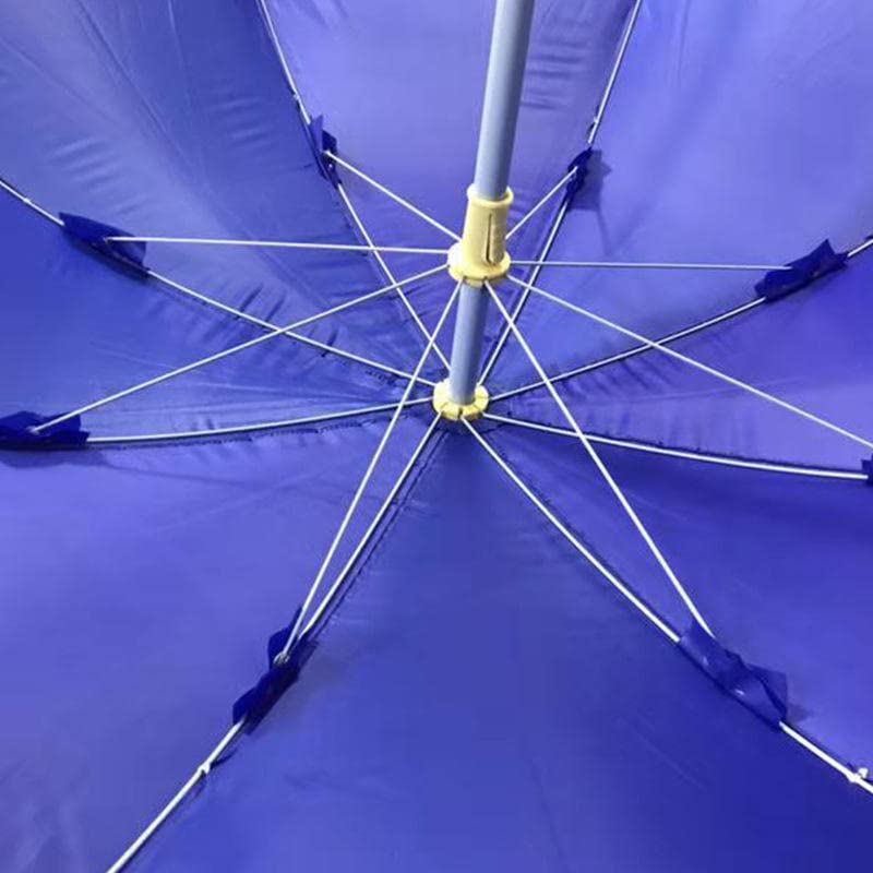FunSiper FunSiper Garden Umbrella Outdoor Big Size With Stand 50In WaterproofSun lite Proof Super Cloth Patio Garden Outdoor Umbrella Blue  - Image 3