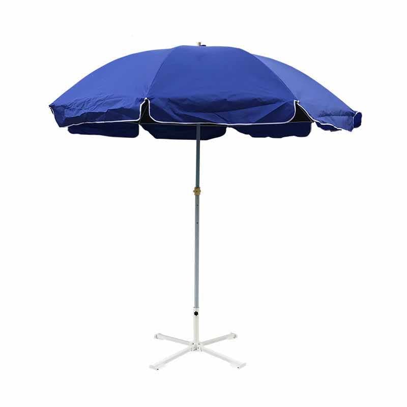 FunSiper FunSiper Garden Umbrella Outdoor Big Size With Stand 50In WaterproofSun lite Proof Super Cloth Patio Garden Outdoor Umbrella Blue  - Image 1