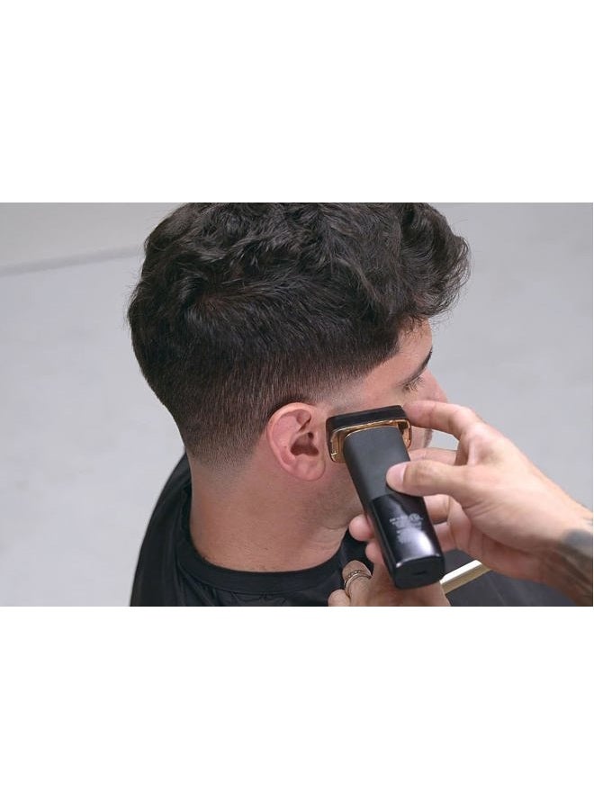 Andis 17300 ماكينة حلاقة كهربائية من الليثيوم والتيتانيوم بدقة عالية قابلة للشحن، سوداء - Image 4