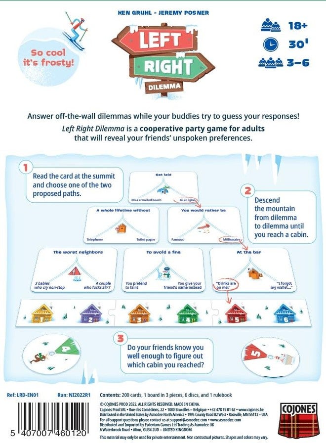 Asmodee Left Right Dilemma - Image 3