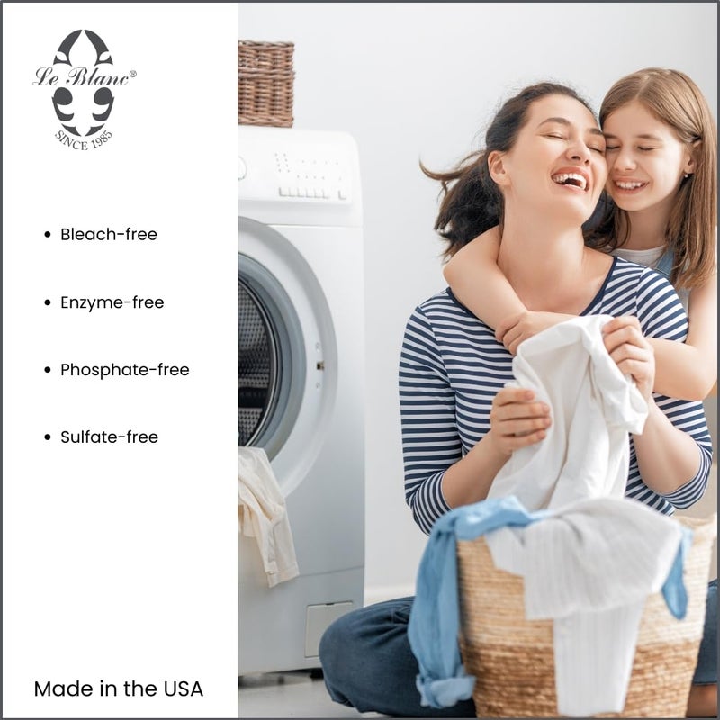 Le Blanc Linen Wash Classic Scent Clean Vintage Precious Heirloom Linens Safely, One 32 fl oz - Image 5