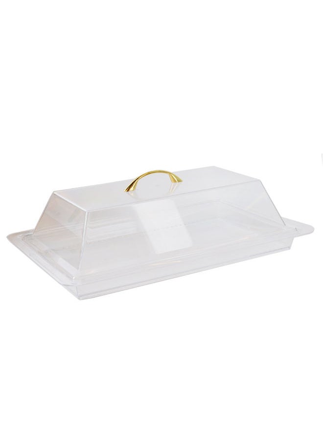 Trust - Acrylic Cake Server Small - Image 1
