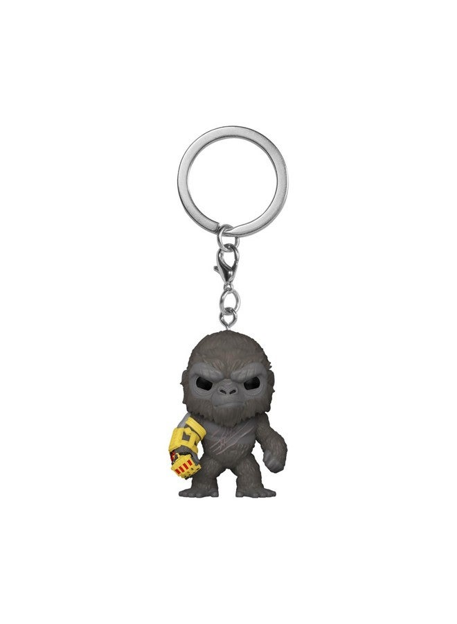 Funko POP! Keychain: Godzilla X King Kong: The New Empire - King Kong With Mechanical Arm - Godzilla Vs Kong Novelty Keyring - Collectable Mini Figure - Stocking Filler - Gift Idea - Movies Fans - Image 1