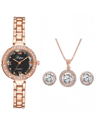 Jewelry set with analog watch - pzsku/Z62C2929F2F0AABBB4AB8Z/45/_/1675284324/1b683eb0-3d95-4349-ae15-d79eae2532ee