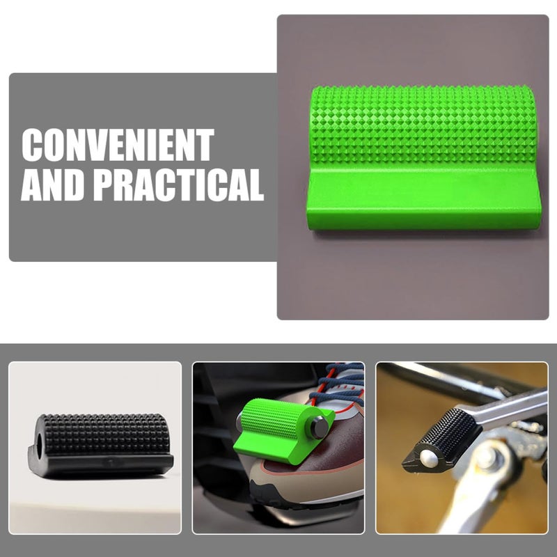 Motorcycle Gear Shifter Protective Rubber Covers Non Slip Pedal Toe Protectors 4PCS Kit - Image 5
