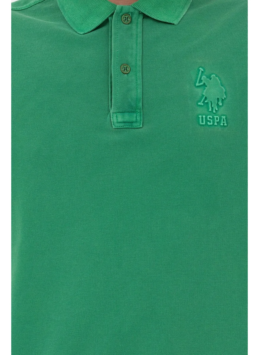 U.S. Polo Assn. BASE. Polo Assn. Polo Neck Regular Fit Green Men's T-Shirt 1573851