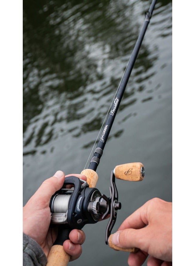 Pflueger President XT Baitcast Low Profile Fishing Reel - Image 4