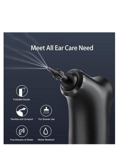 ARNOTEC Ear Wax Removal Kit with 4 Pressure Modes, 10pcs Nozzles, Portable and Convenient, Long Lasting Battery, Safe and Gentle, 200ml Water Tank,  - Image 2