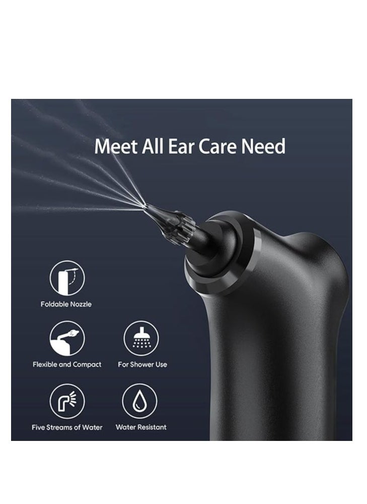 ARNOTEC - Ear Wax Removal Kit with 4 Pressure Modes, 10pcs Nozzles, Portable and Convenient, Long Lasting Battery, Safe and Gentle, 200ml Water Tank, - Image 1