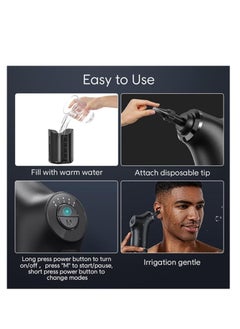 ARNOTEC Ear Wax Removal Kit with 4 Pressure Modes, 10pcs Nozzles, Portable and Convenient, Long Lasting Battery, Safe and Gentle, 200ml Water Tank,  - Image 4
