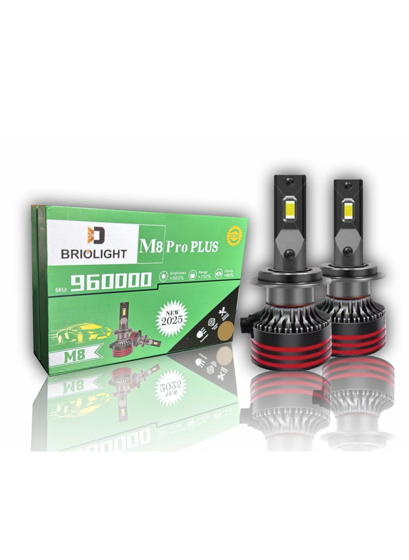 Generic - M8 Pro 9006 led Headlight Bulbs Conversion Kit - Image 1