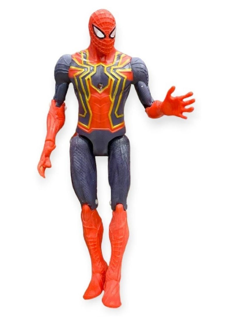 AVENGERS Spider-Man Action Figure Hero Toy Set - Superhero Action Figure with Lights - Best Gift for Boys - Image 1