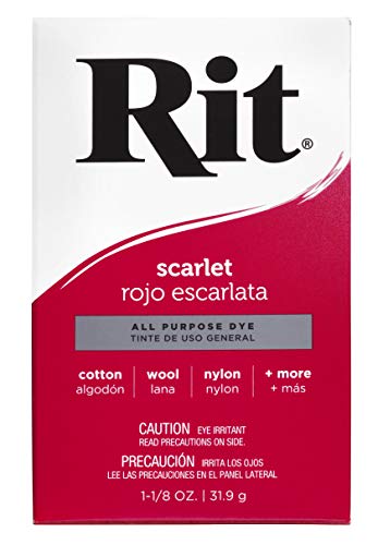 Rit All-Purpose Powder Dye, Scarlet - Image 1