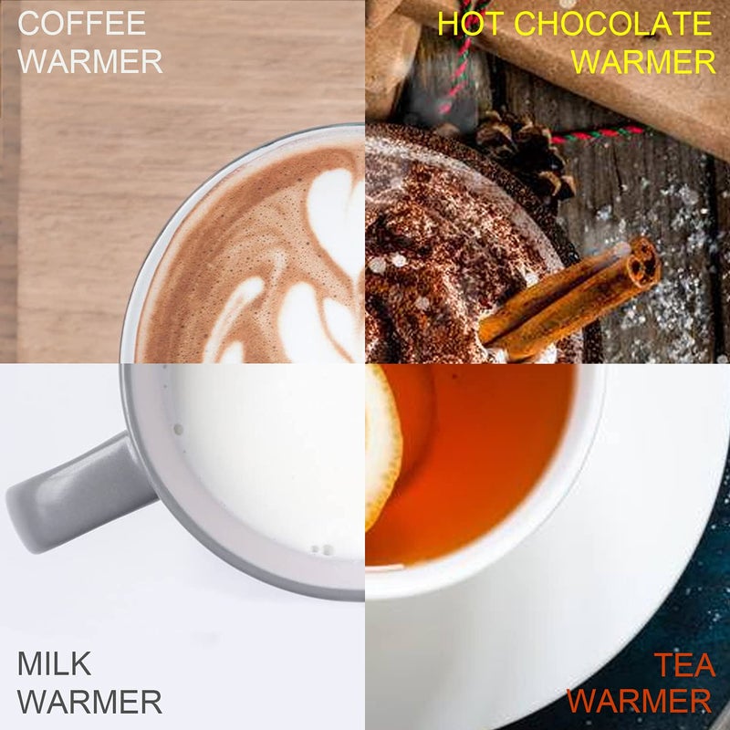 KEISSCO Teapot Warmer, Ceramic Teapot Heater with Cork Cushion Coffee Tea Warmer for Glass, Stainless Steel, Ceramic Teapot and Other Heatproof Dish Warming Use - Image 5