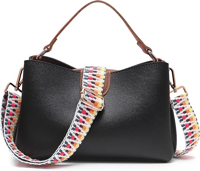 Styzere Adjustable Purse Strap Replacement for Women, 1.5" Wide Crossbody Shoulder Strap Bag Strap Boho Handbag Strap (Design E) - Image 3