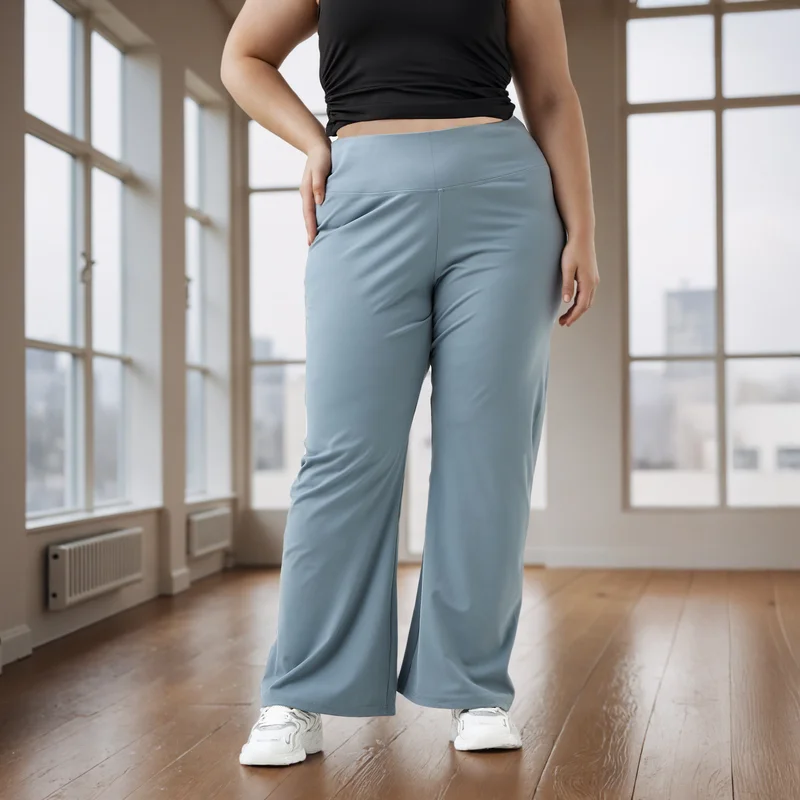 ADOT by Splash Wide Leg Active Leggings