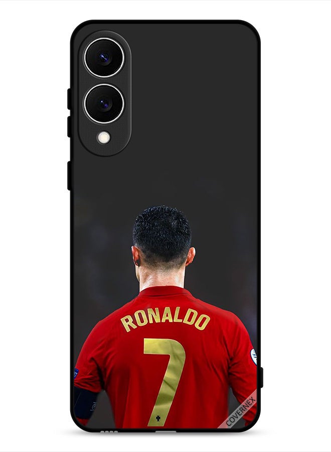 Covernex Samsung Galaxy S25 Edge Protective Case Cover Ronaldo The Goat Of Football - Image 1
